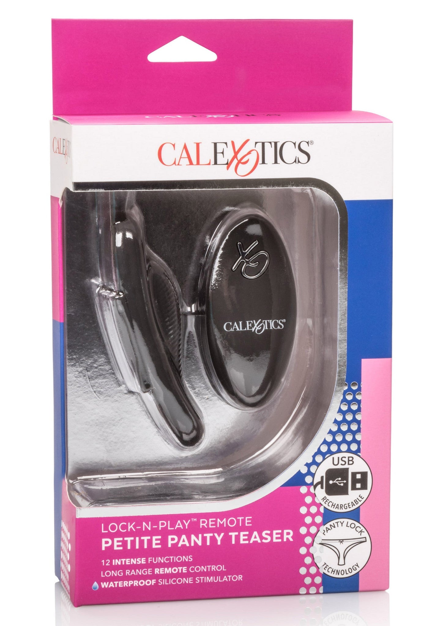 12064 calexotics remote controlled vibes remote petite panty teaser