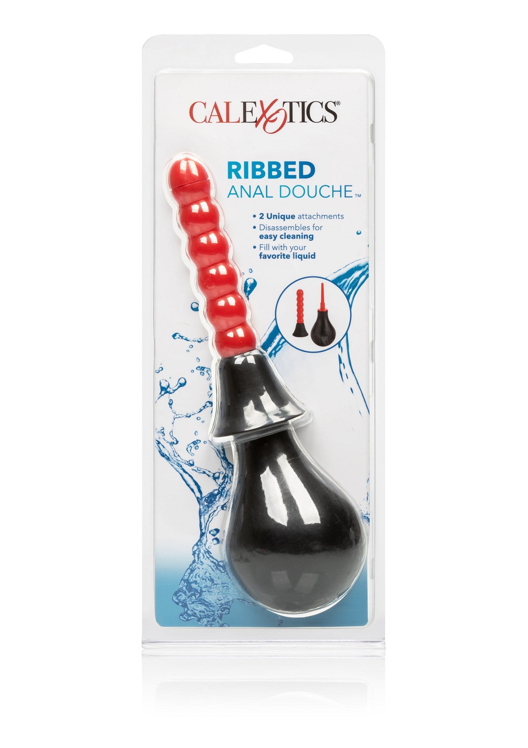 12103 calexotics water systems ribbed anal douche