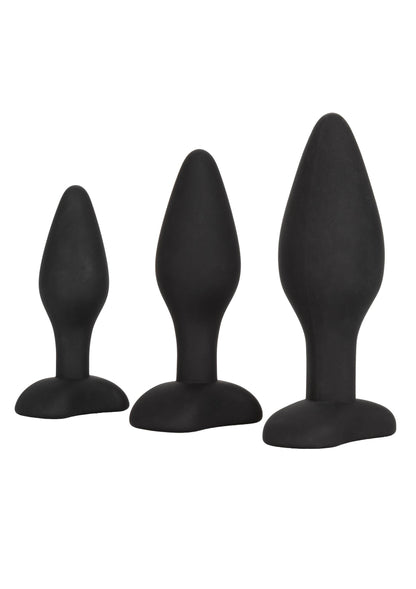 12107 calexotics anal silicone anal exerciser kit