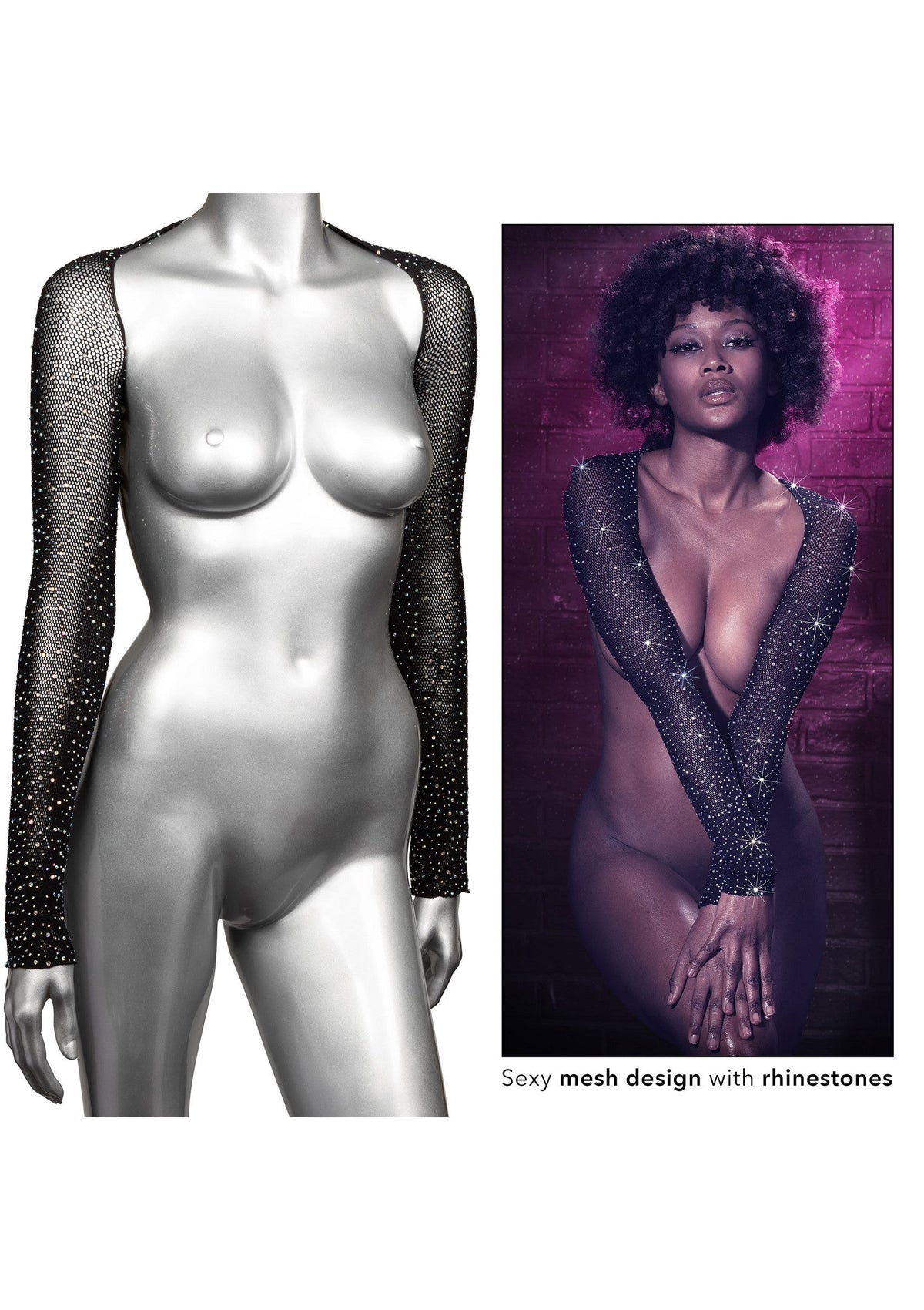 12266 calexotics radiance shoulder shrug