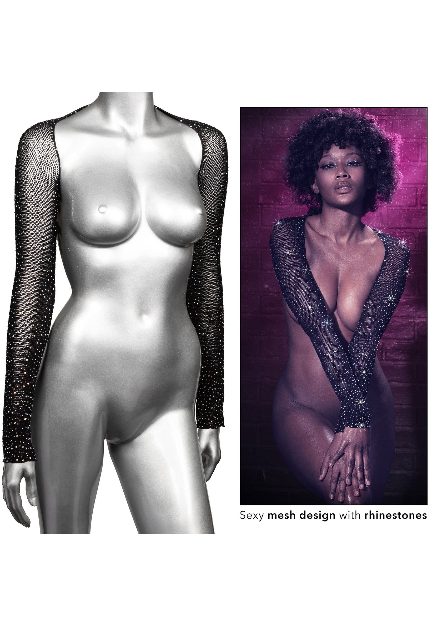 12266 calexotics radiance shoulder shrug
