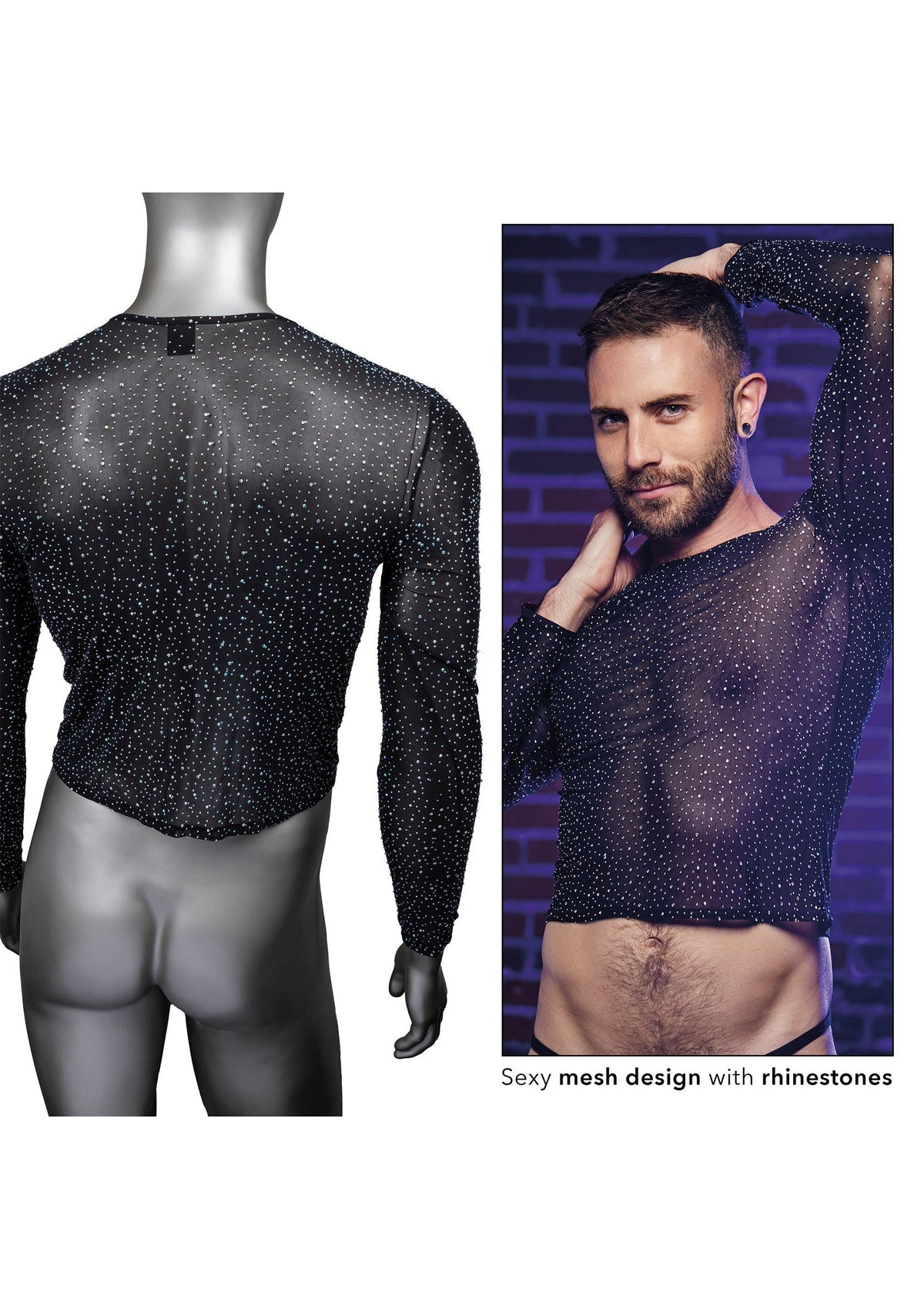 12275 calexotics radiance radiance long sleeve shirt