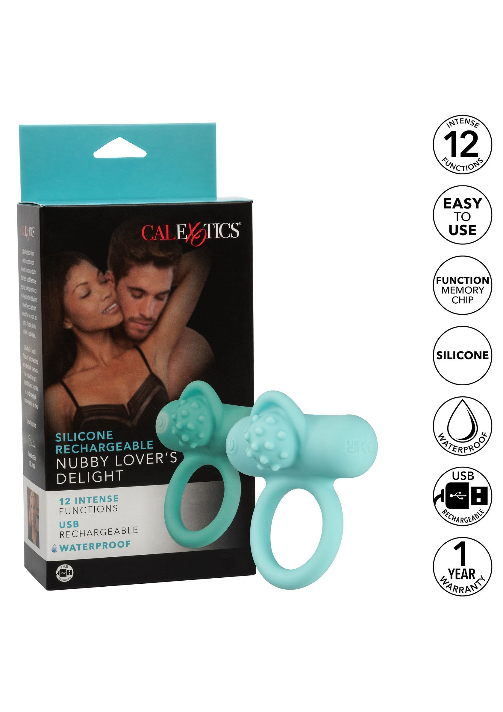 12301 calexotics couples enhancers nubby lovers delight