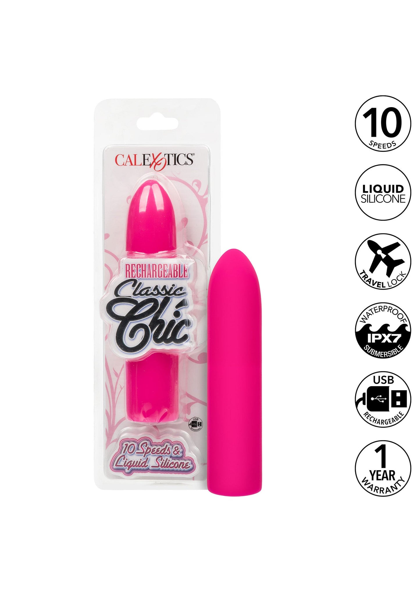 12365 calexotics classic chic rechargeable chic mini