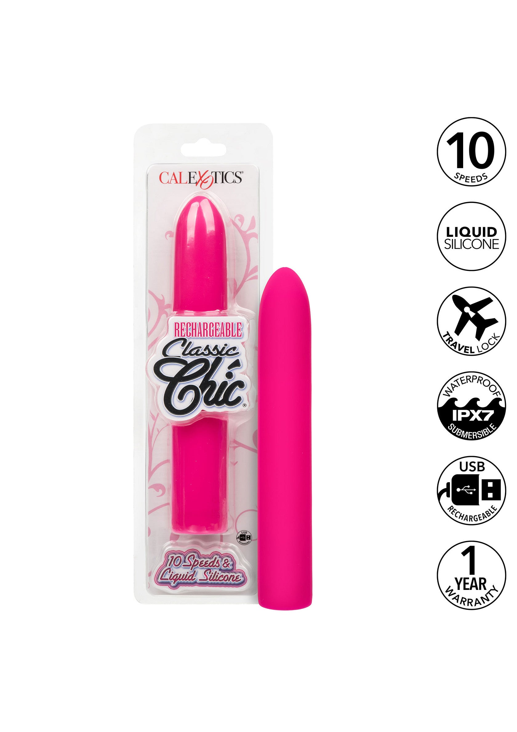 12367 calexotics classic chic rechargeable chic standard