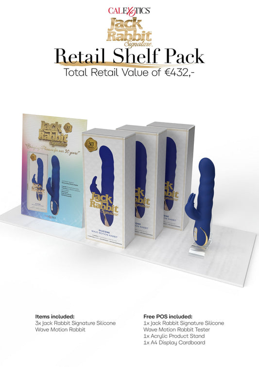 Retail Shelf Pack: CalExotics Jack Rabbit Wave