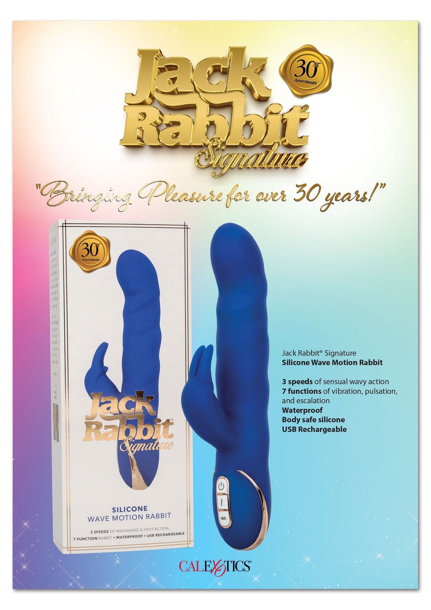 Retail Shelf Pack: CalExotics Jack Rabbit Wave