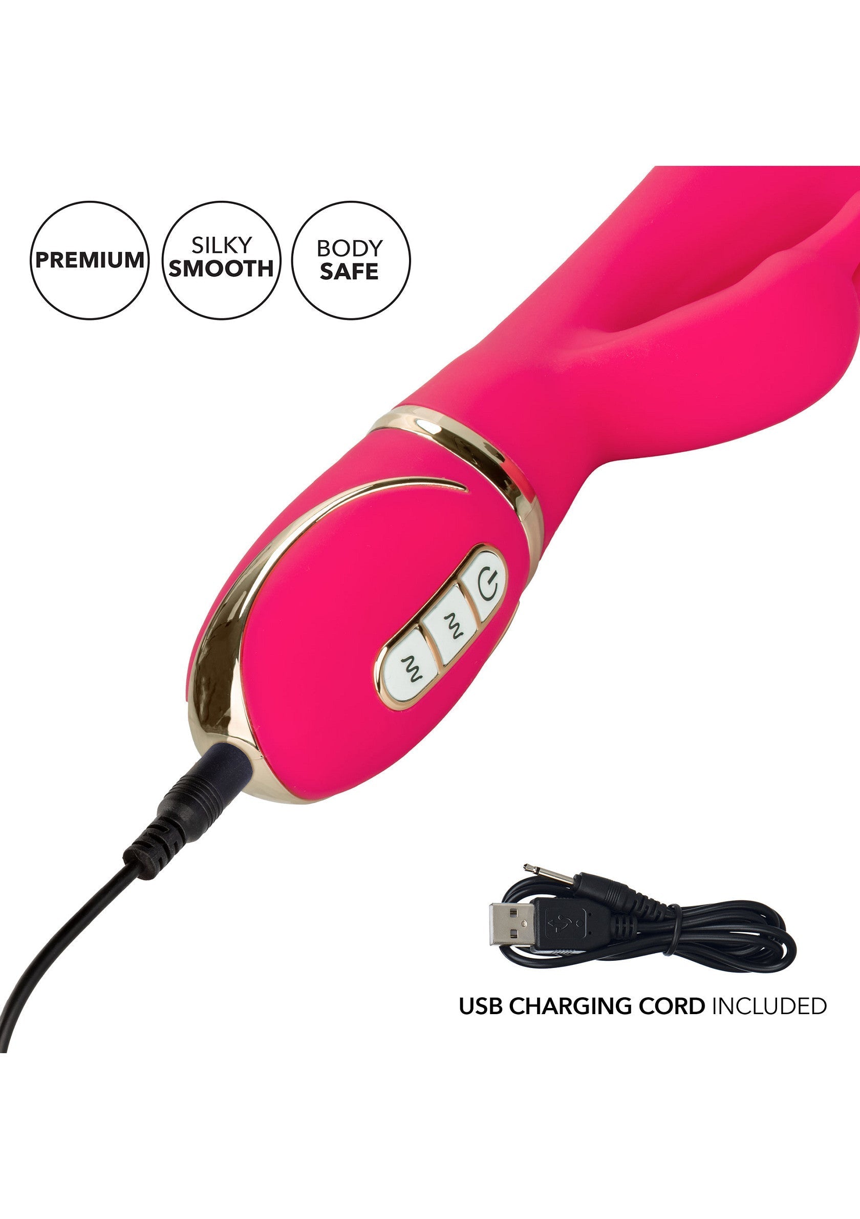 12437 calexotics jack rabbits signature silicone ultra soft rabbit
