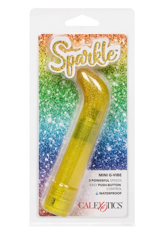 12516 calexotics personality vibes sparkle mini g vibrator
