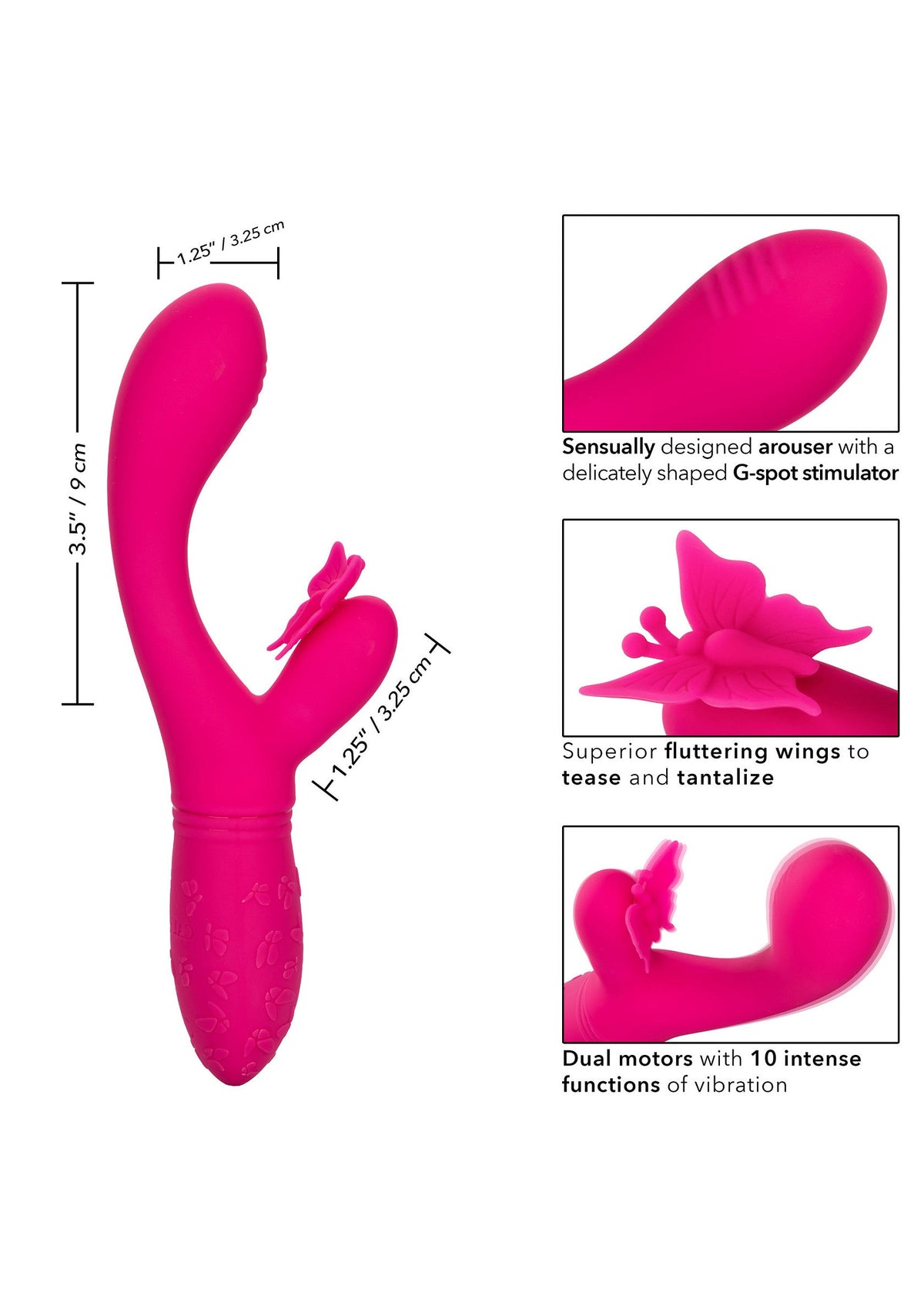 12528 calexotics kiss vibes butterfly kiss flutter