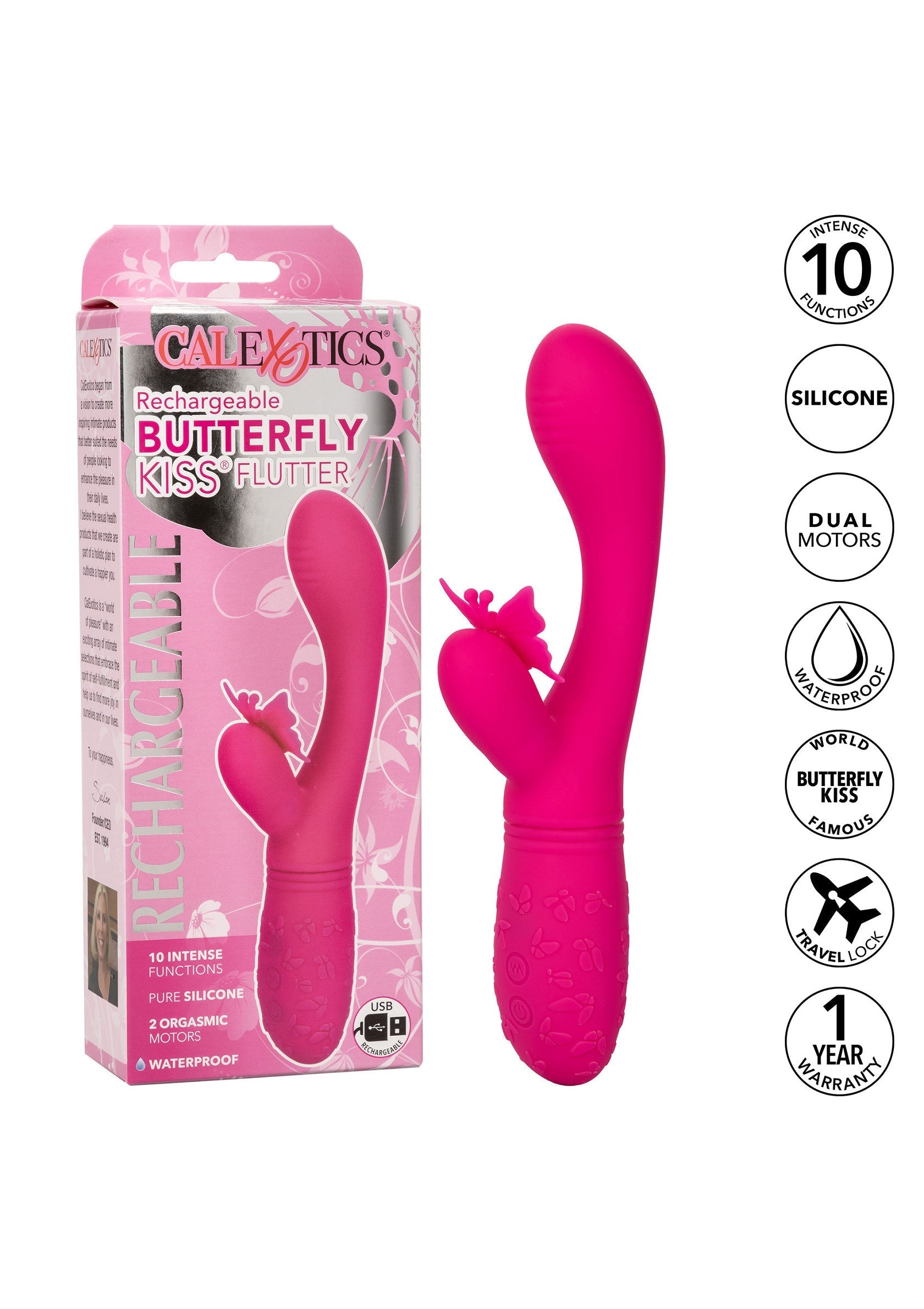 12528 calexotics kiss vibes butterfly kiss flutter