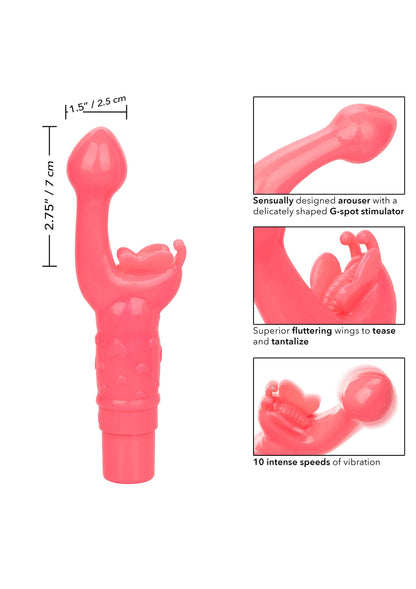 12529 calexotics kiss vibes rechargeable butterfly kiss