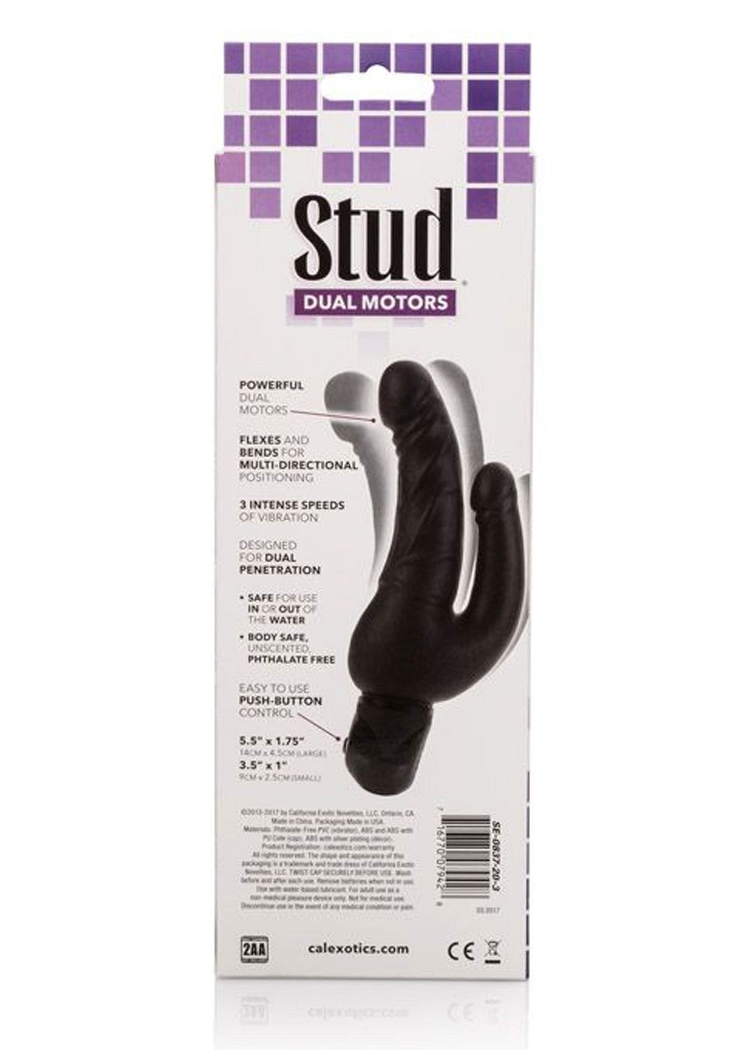 12569 calexotics stud bendie stud over under