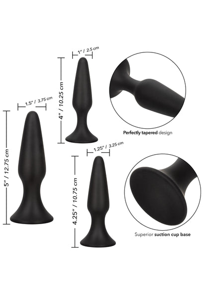 12617 calexotics colt gear colt silicone anal trainer kit