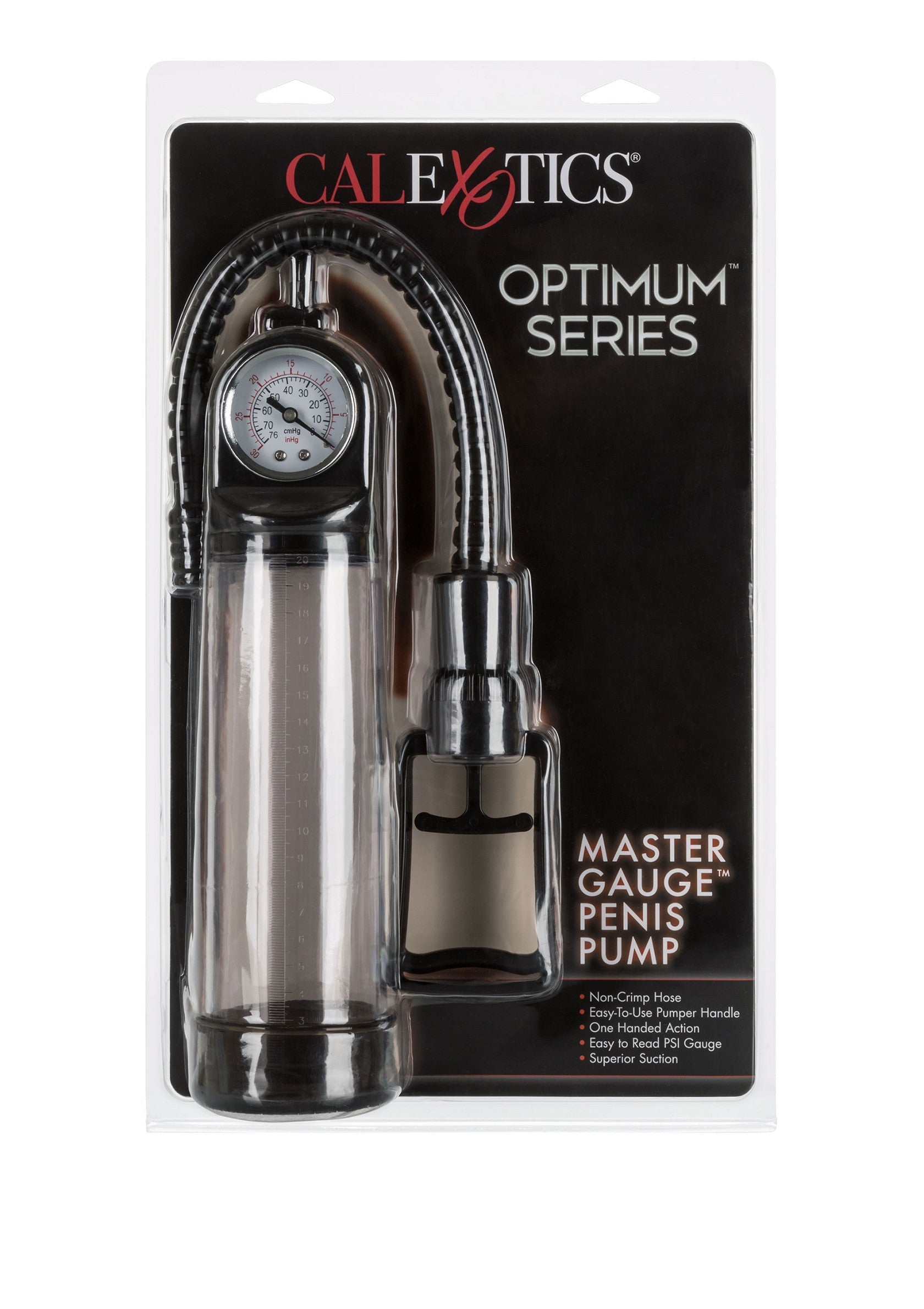 12659 calexotics optimum series master gauge penis pump