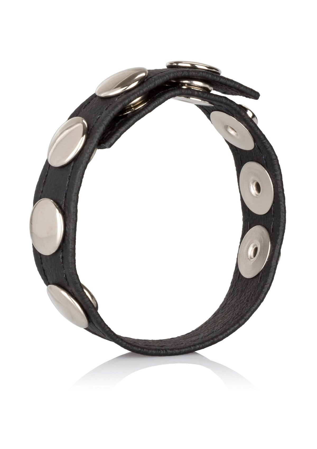 12690 calexotics rings leather multi snap ring
