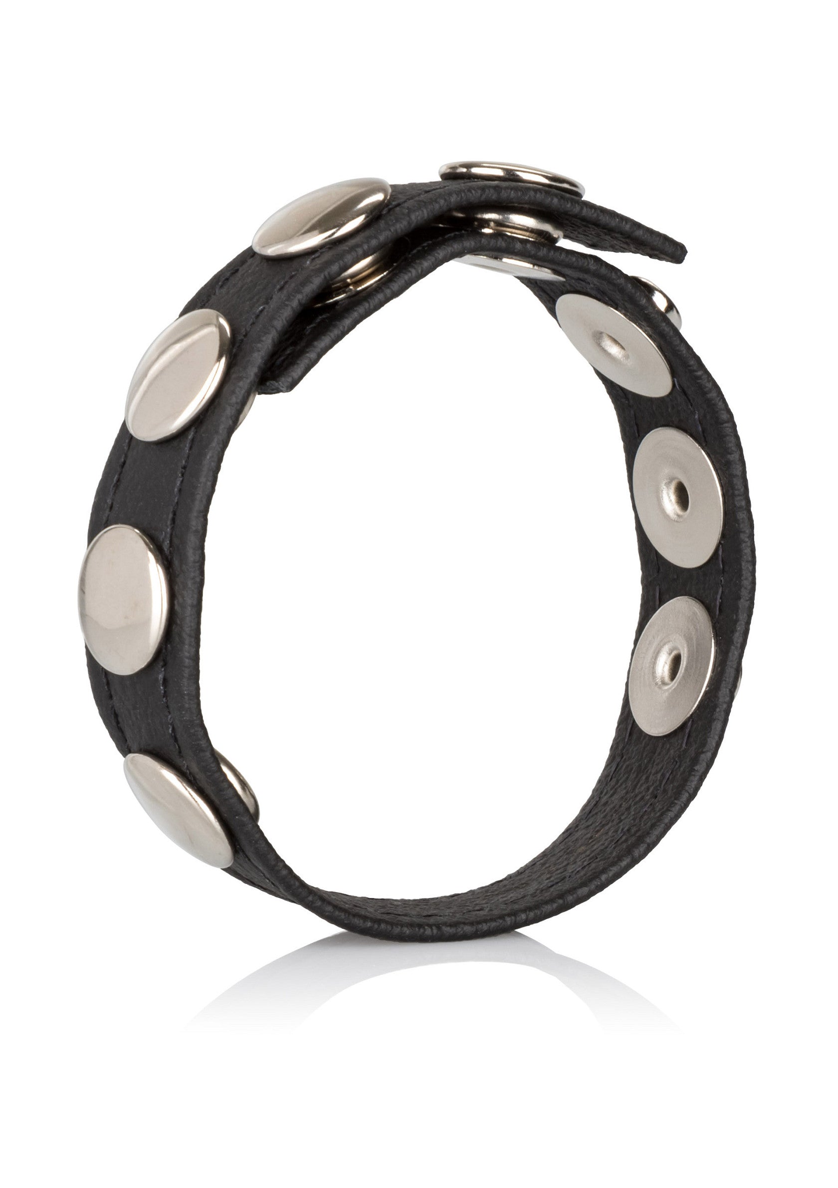 12690 calexotics rings leather multi snap ring