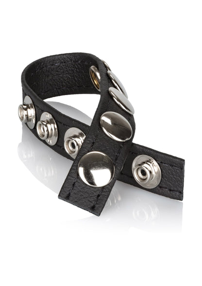 12690 calexotics rings leather multi snap ring