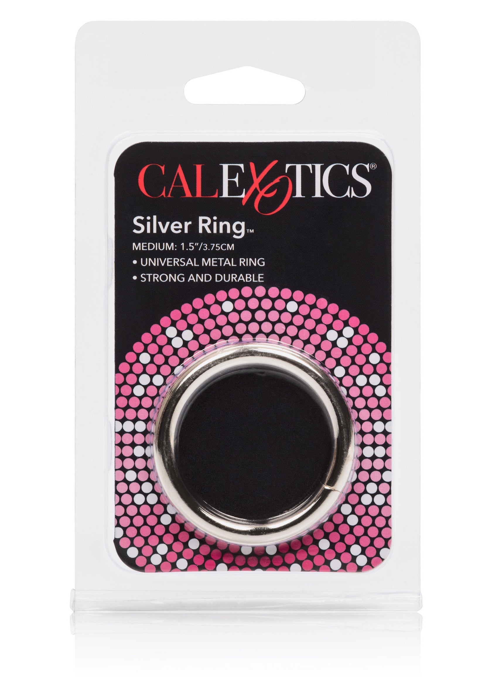12699 calexotics rings silver ring medium