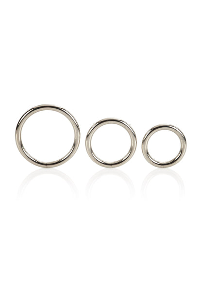 12701 calexotics rings silver ring 3 piece set
