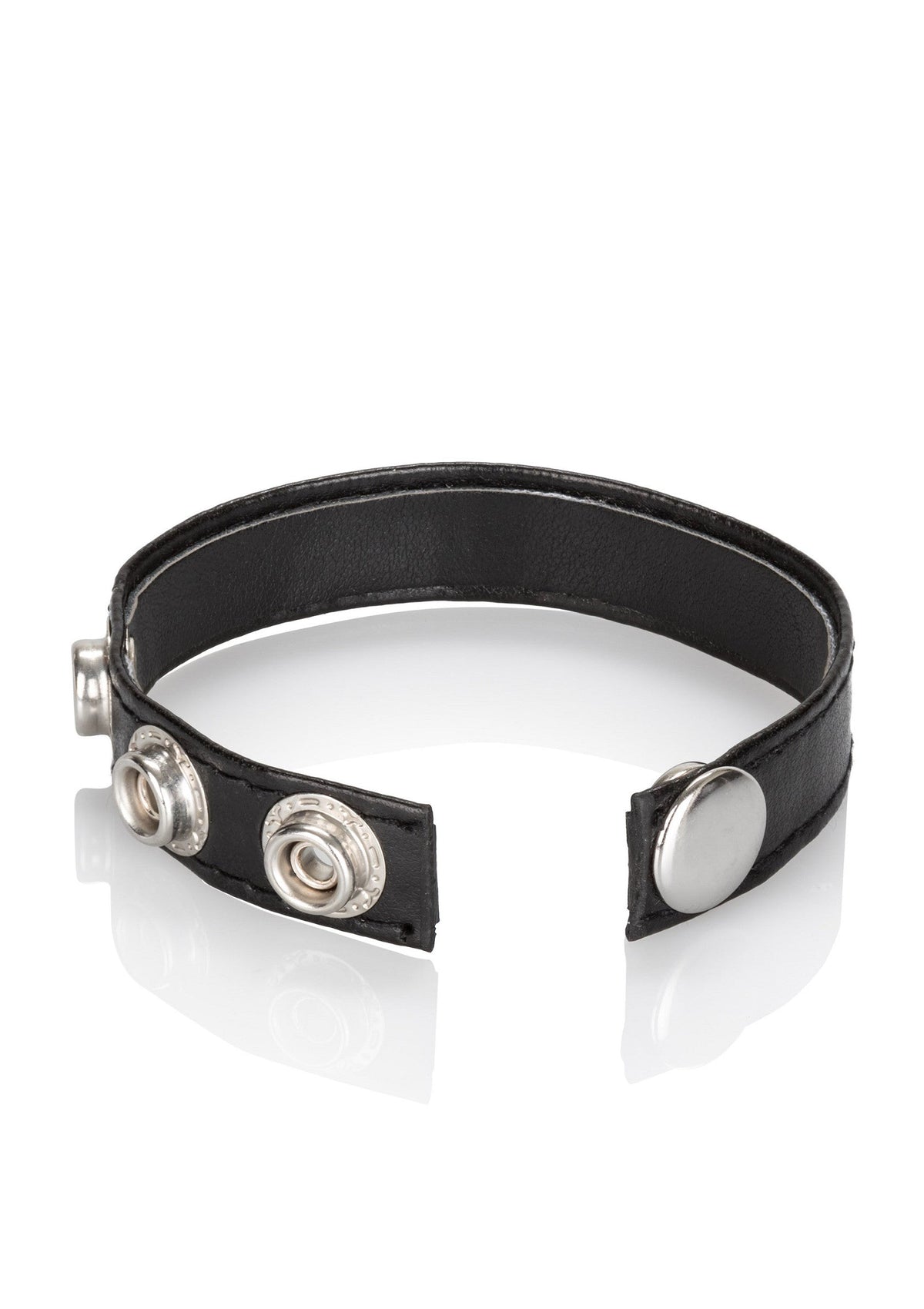 12712 calexotics rings leather 3 snap ring