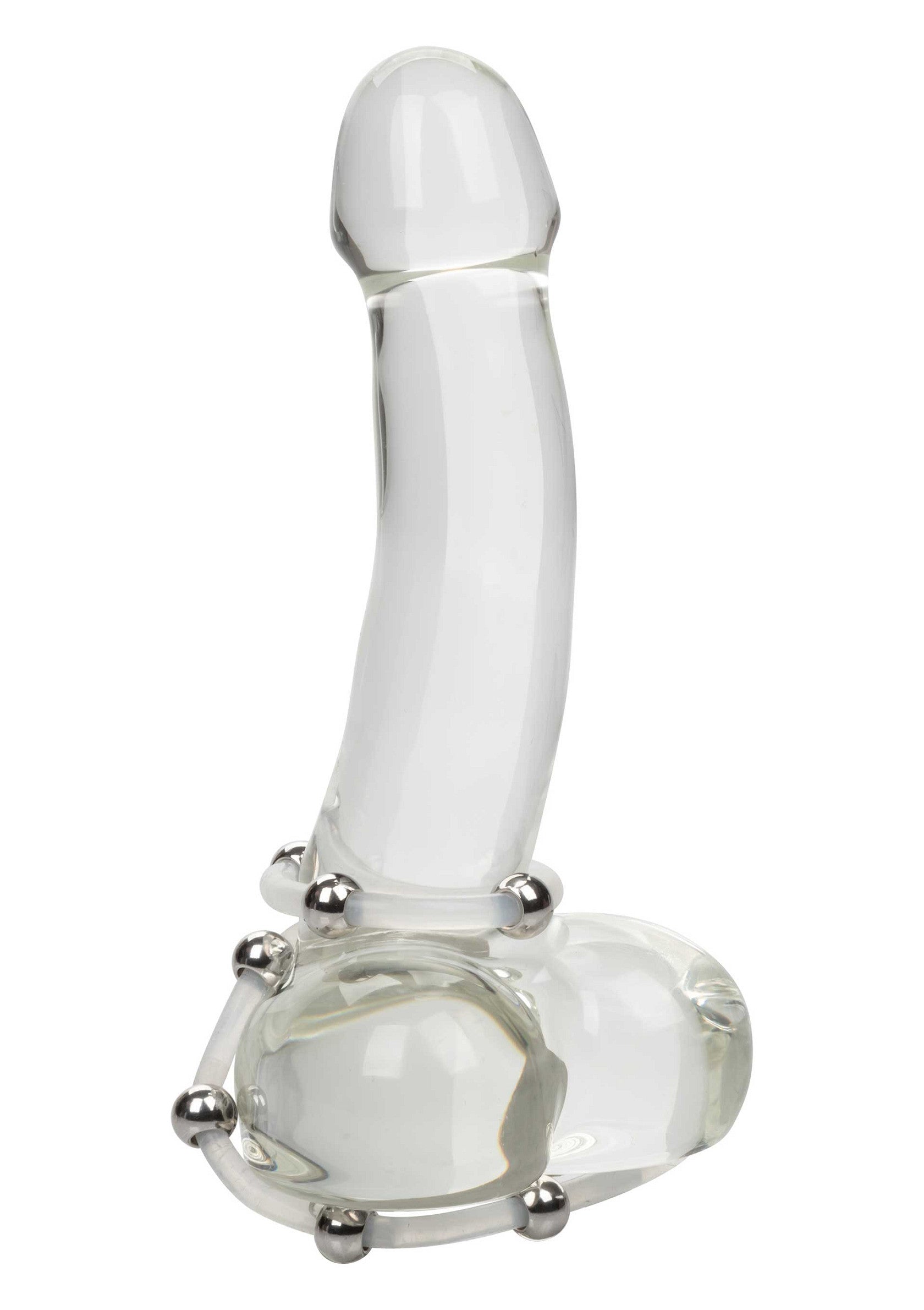 12767 calexotics rings steel beaded silicone ring set