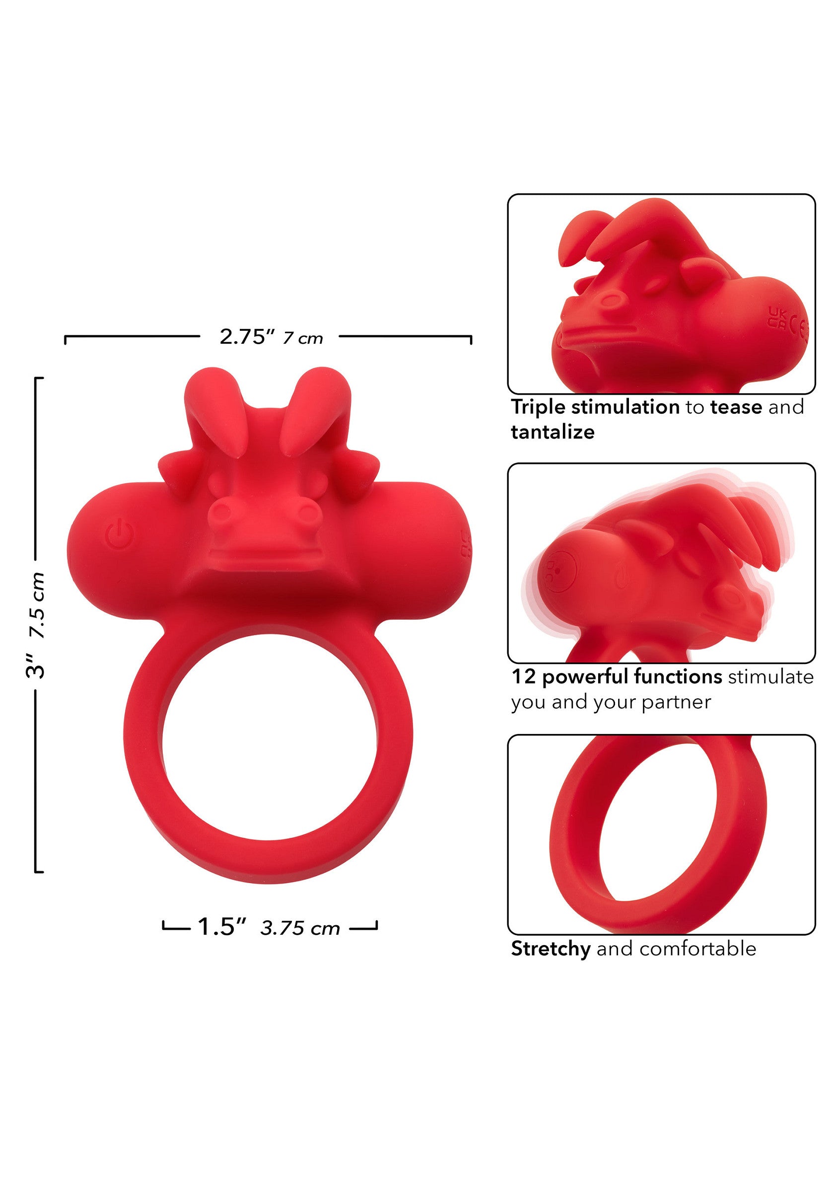 12836 calexotics couples enhancers rechargeable the matador