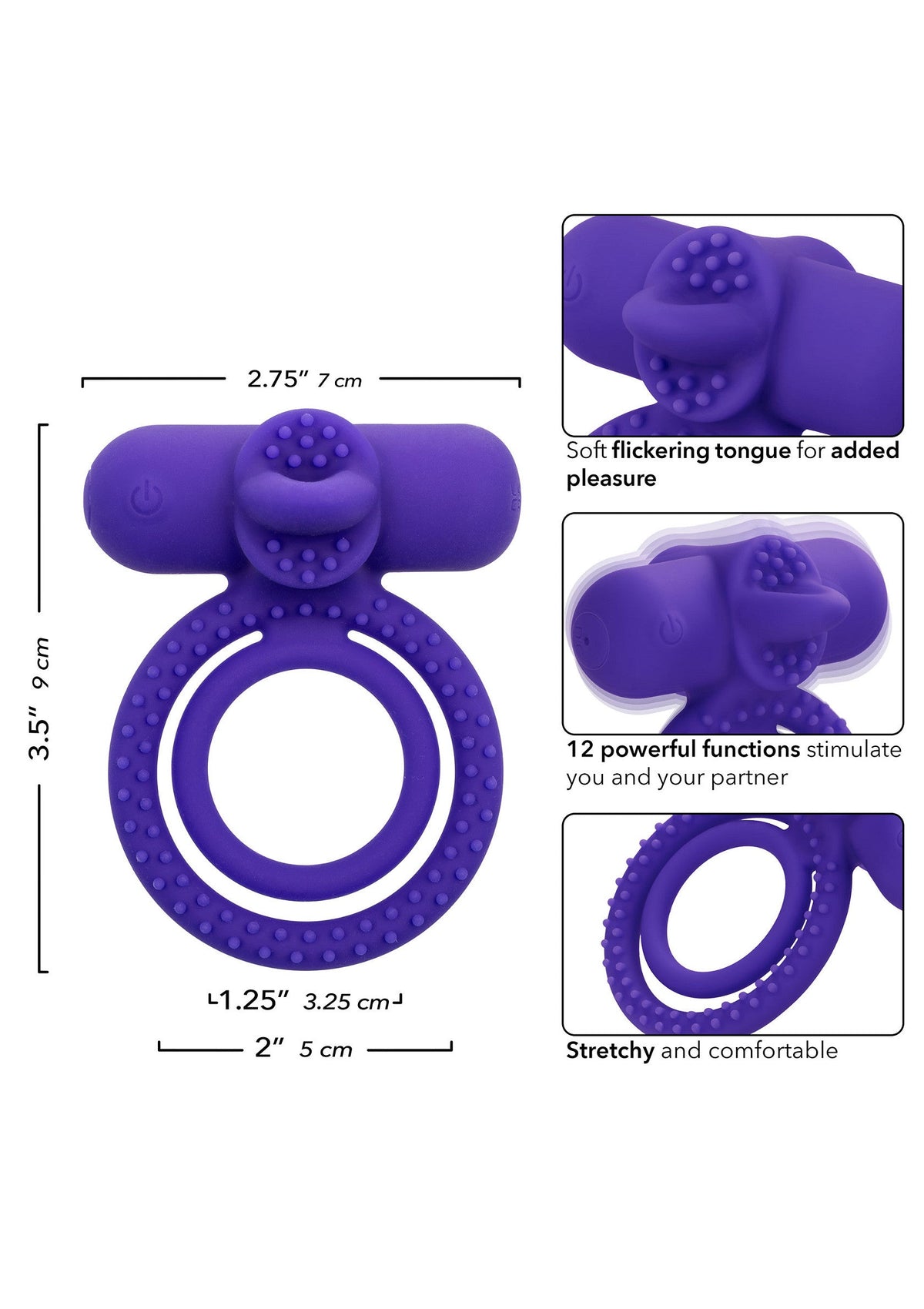 12837 calexotics couples enhancers rechargeable dual climaxer