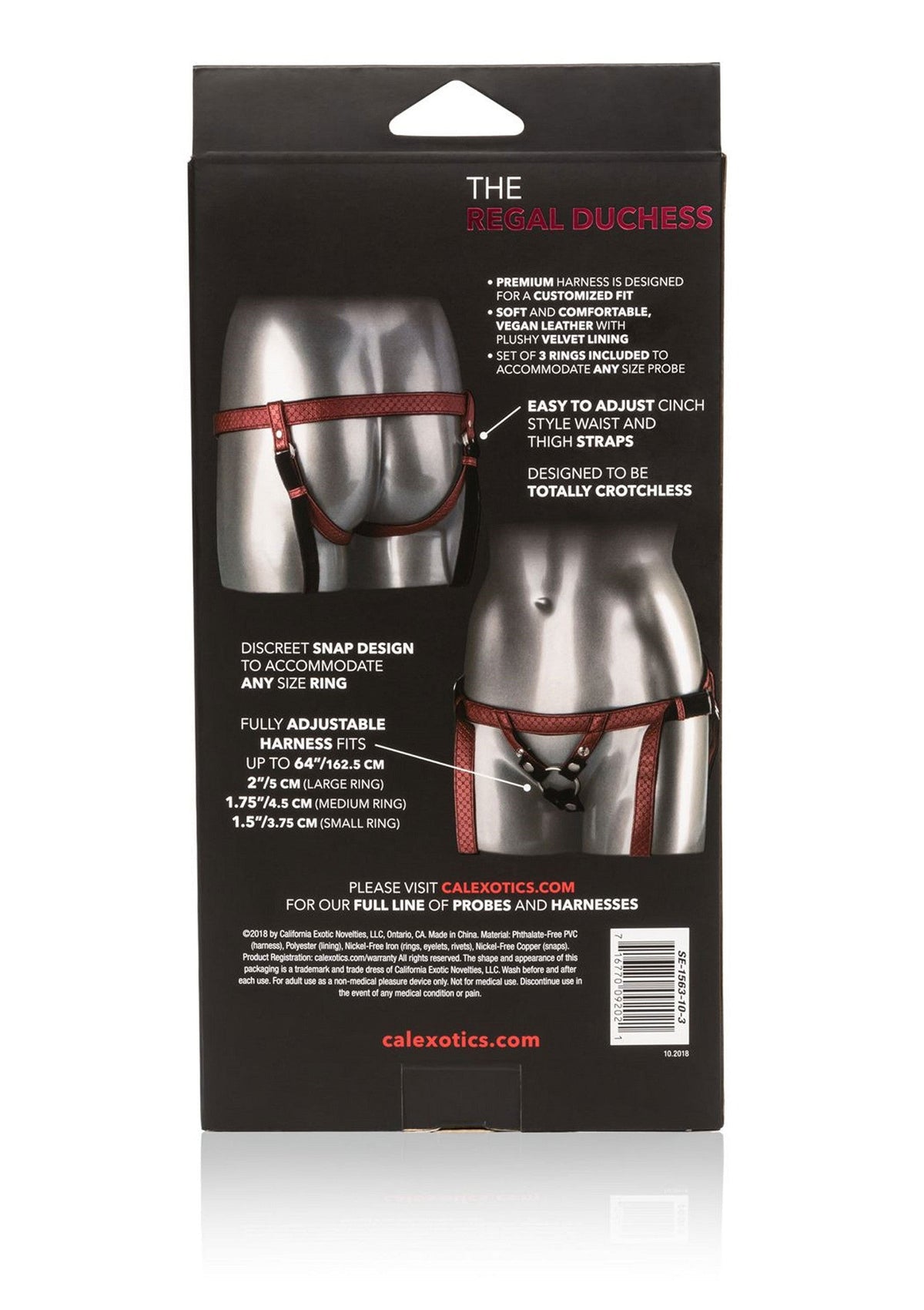 12860 calexotics her royal harness the regal duchess