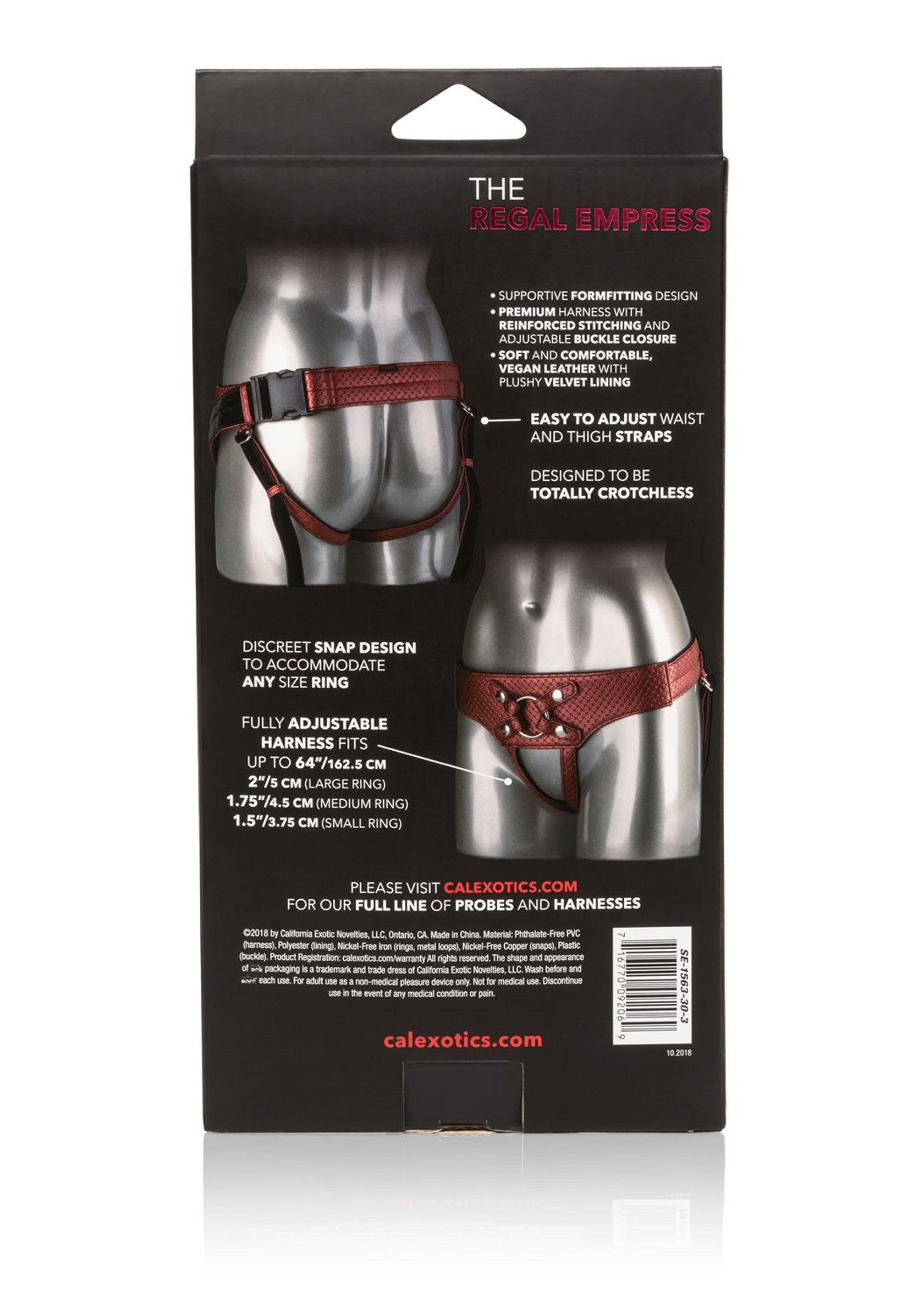 12862 calexotics her royal harness the regal empress
