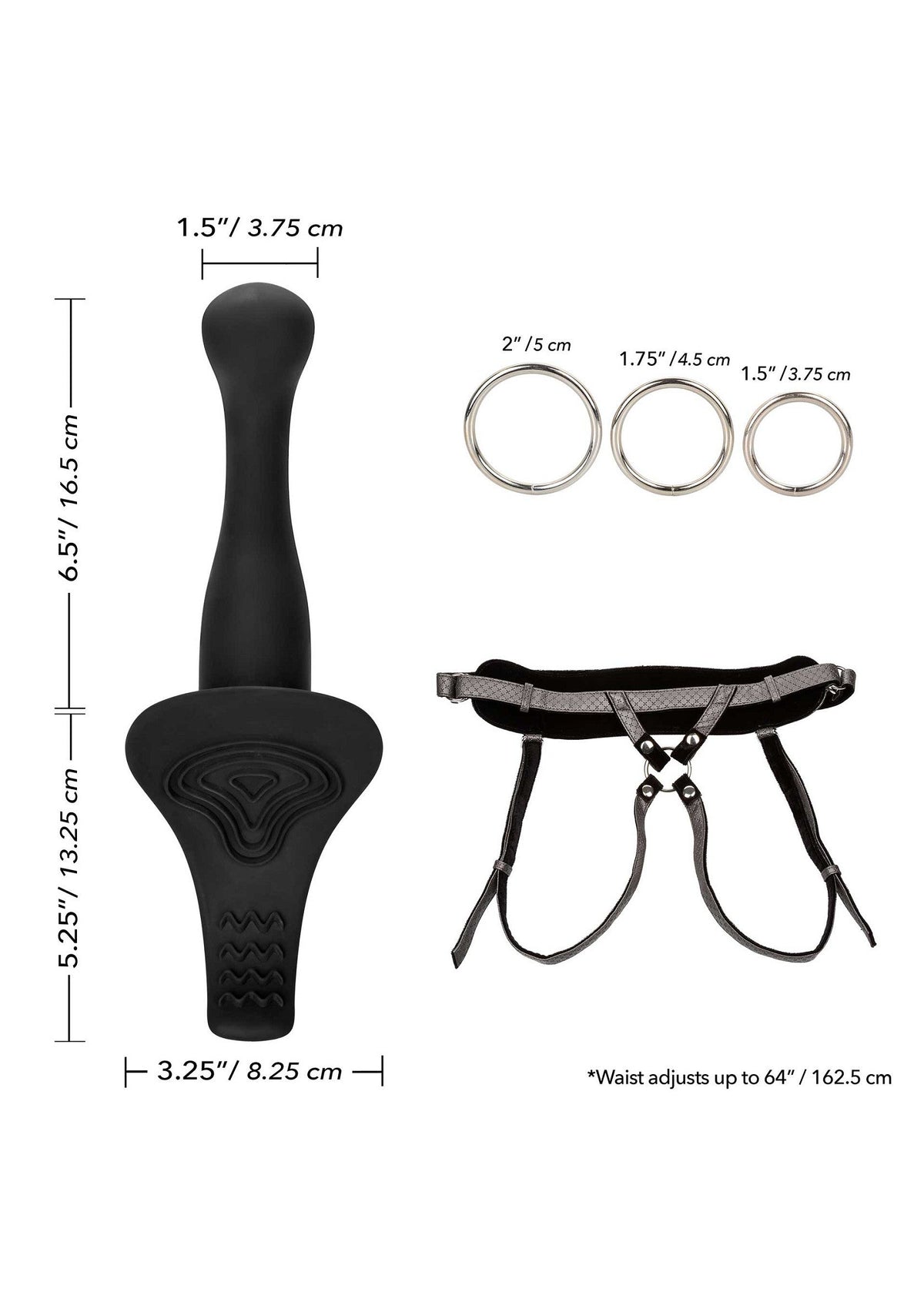 12866 calexotics her royal harness the royal vibrating set