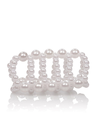 12871 calexotics basic essentials pearl stroker beads large