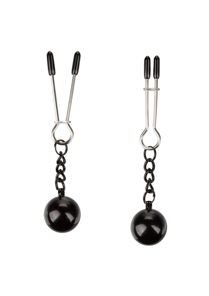 12917 calexotics nipple play weighted tweezer nipple clamps
