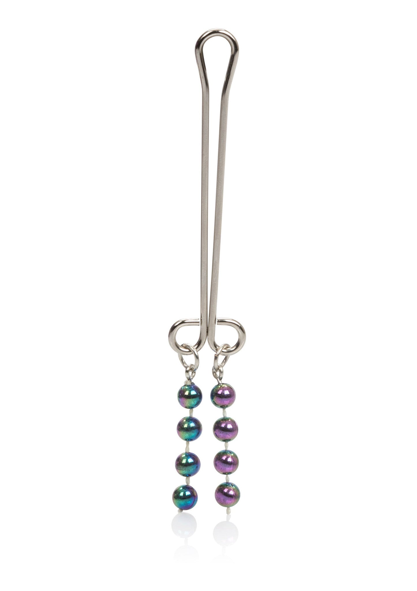 12940 calexotics nipple play beaded clitoral jewelry