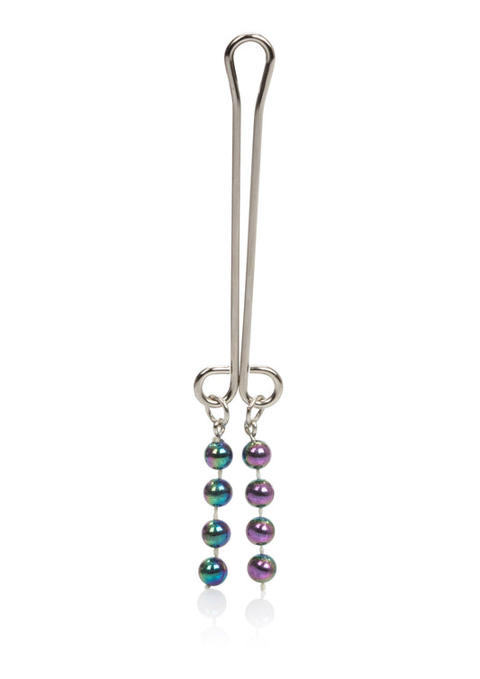 12940 calexotics nipple play beaded clitoral jewelry