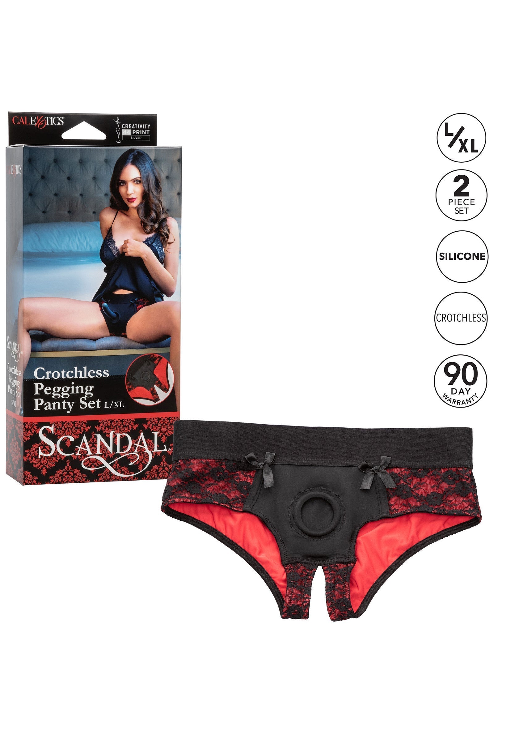 13040 calexotics scandal scandal crotchless set lxl