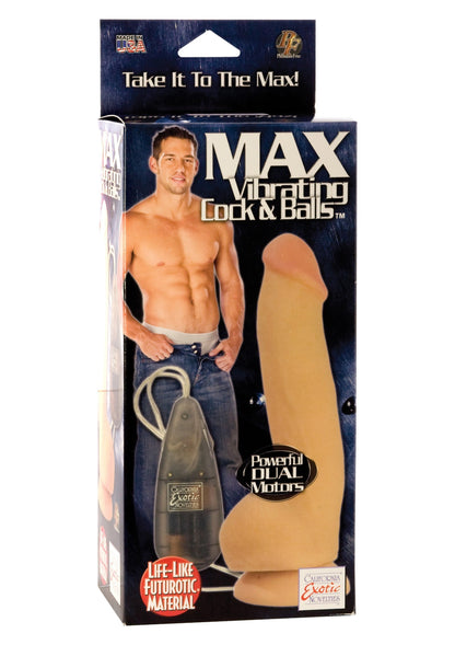 13327 calexotics max vibrating cock balls