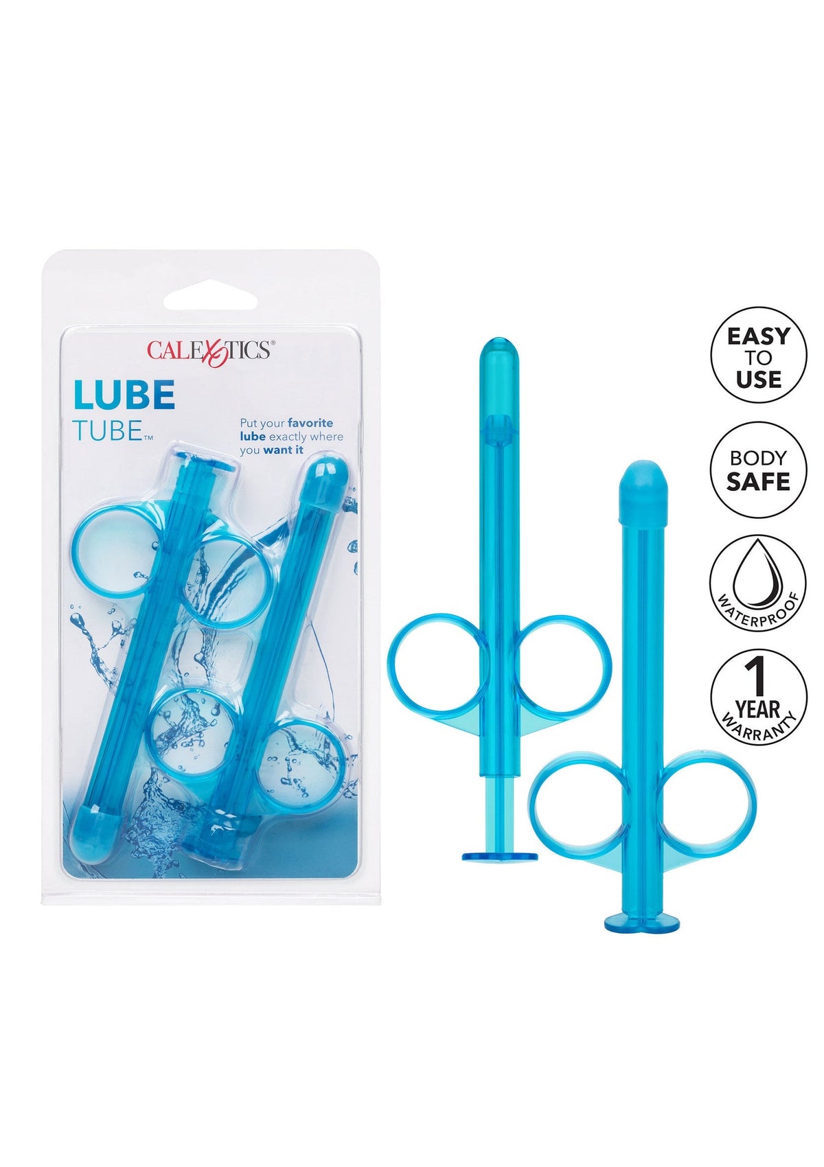 13356 calexotics water systems lube tube 2 pcs