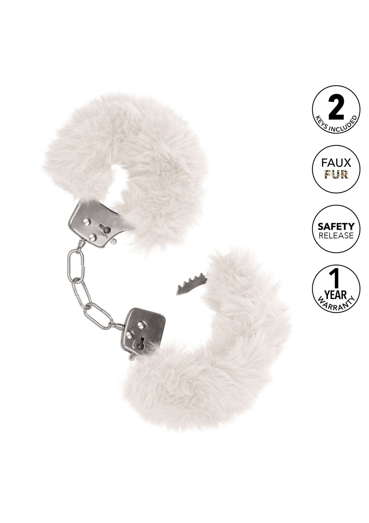 13376 calexotics ultra fluffy furry cuffs