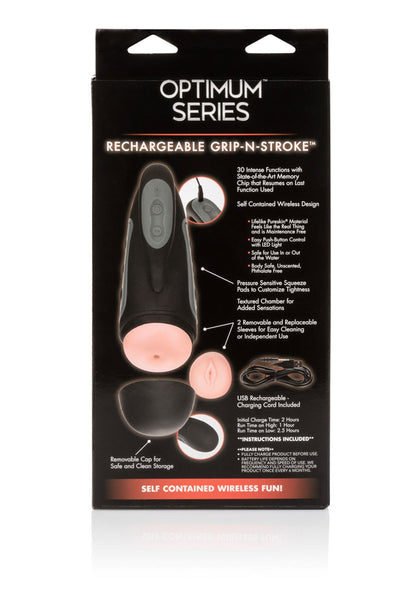 13390 calexotics optimum series rechargeable grip n stroke