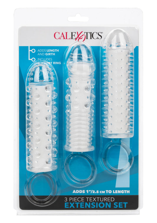 13462 calexotics extensions textured extension set 3 pcs