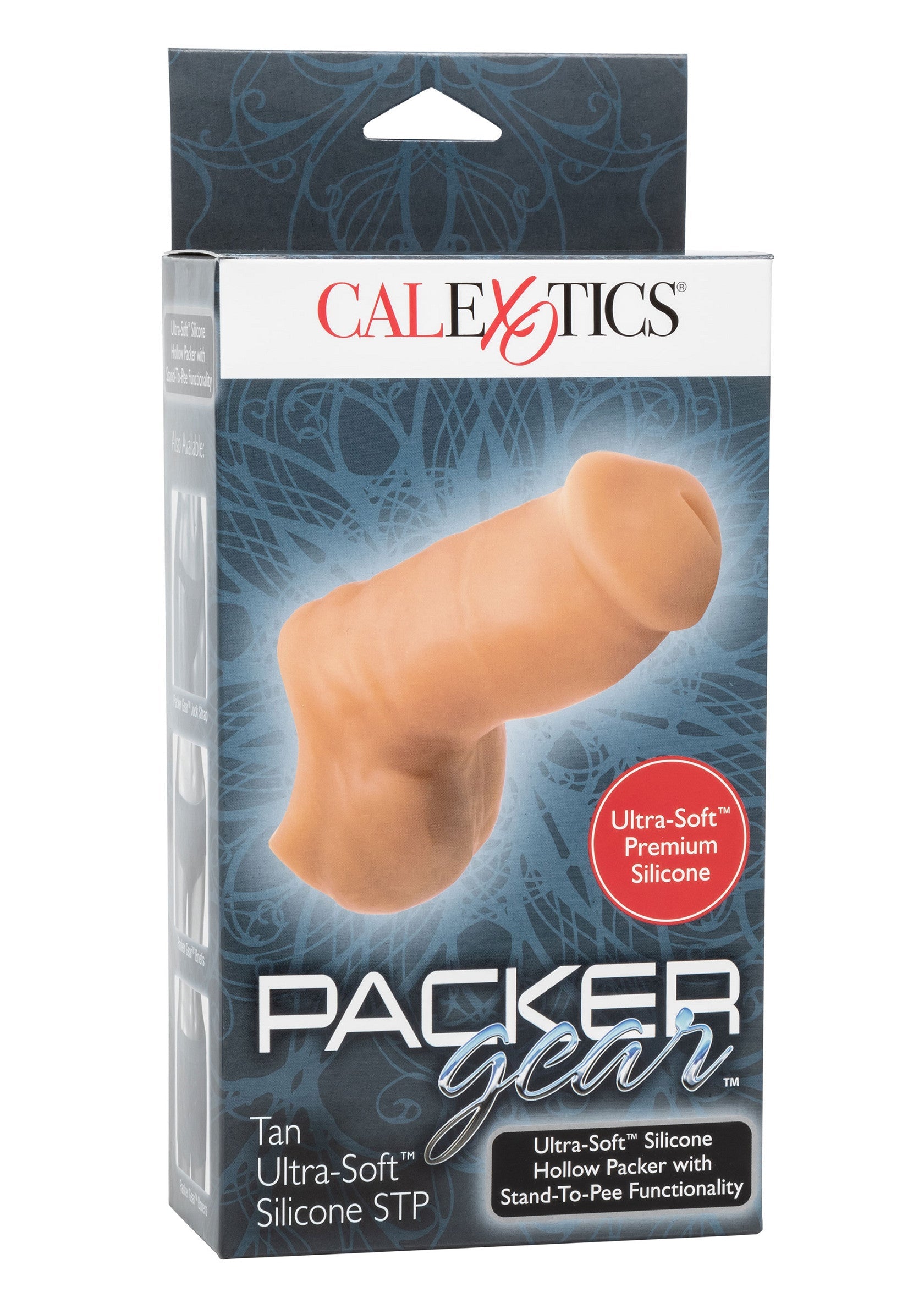 13489 calexotics packer gear soft silicone stand to pee