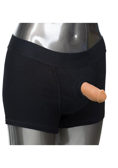 13489 calexotics packer gear soft silicone stand to pee