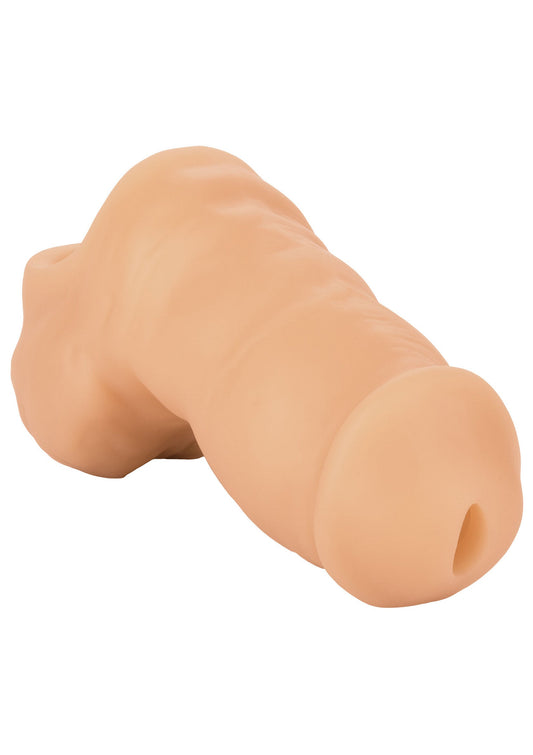 13489 calexotics packer gear soft silicone stand to pee