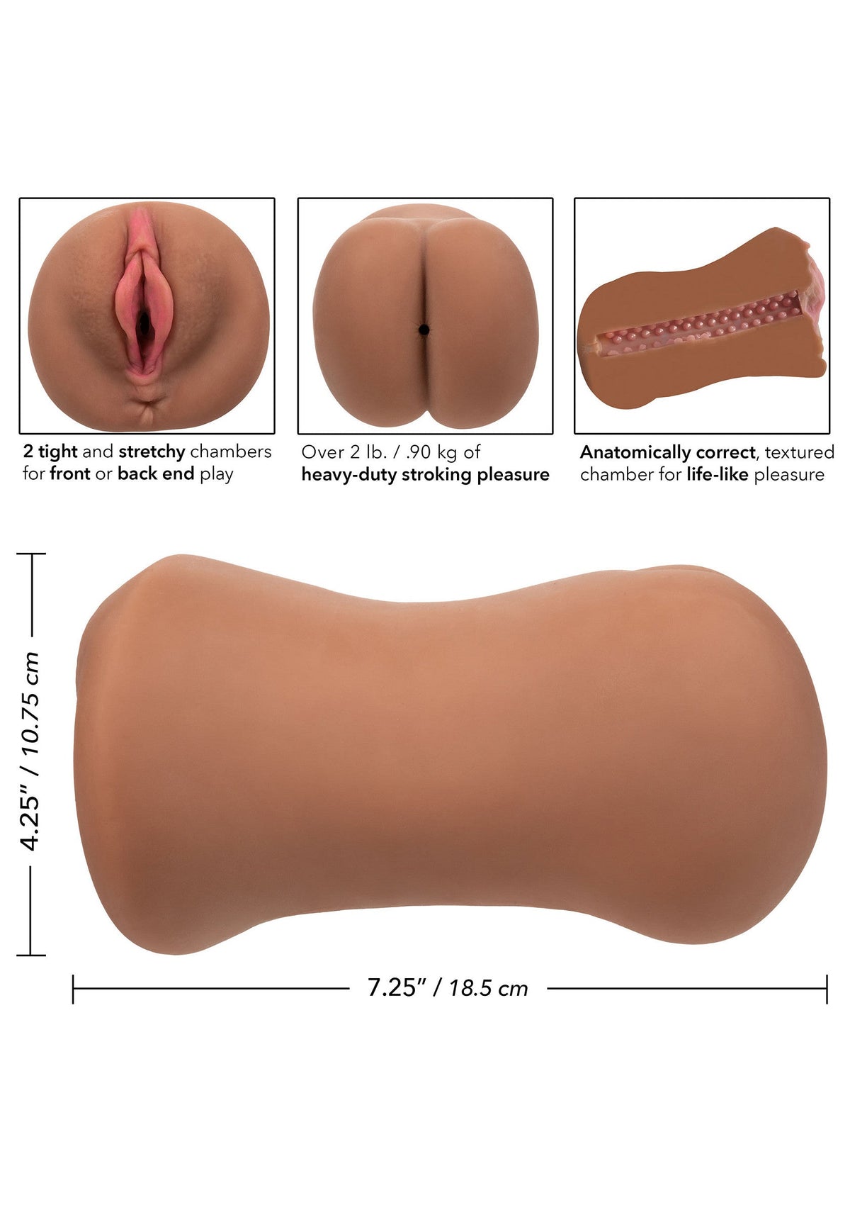 13516 calexotics stroke it stroke it dual entry pussy ass