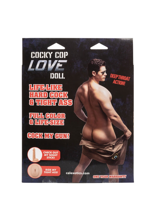 13528 calexotics love dolls cocky cop love doll