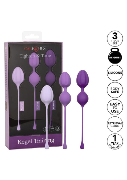 13537 calexotics kegel exercisers kegel training 3 pcs
