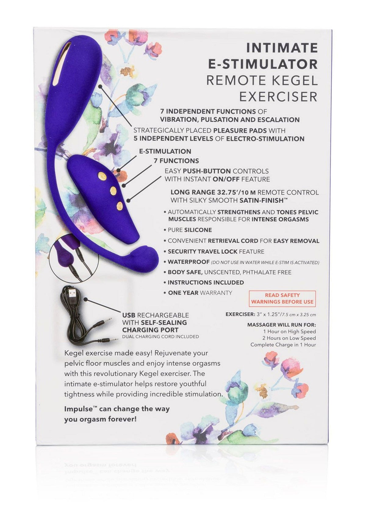 13600 calexotics impulse estim remote kegel exerciser