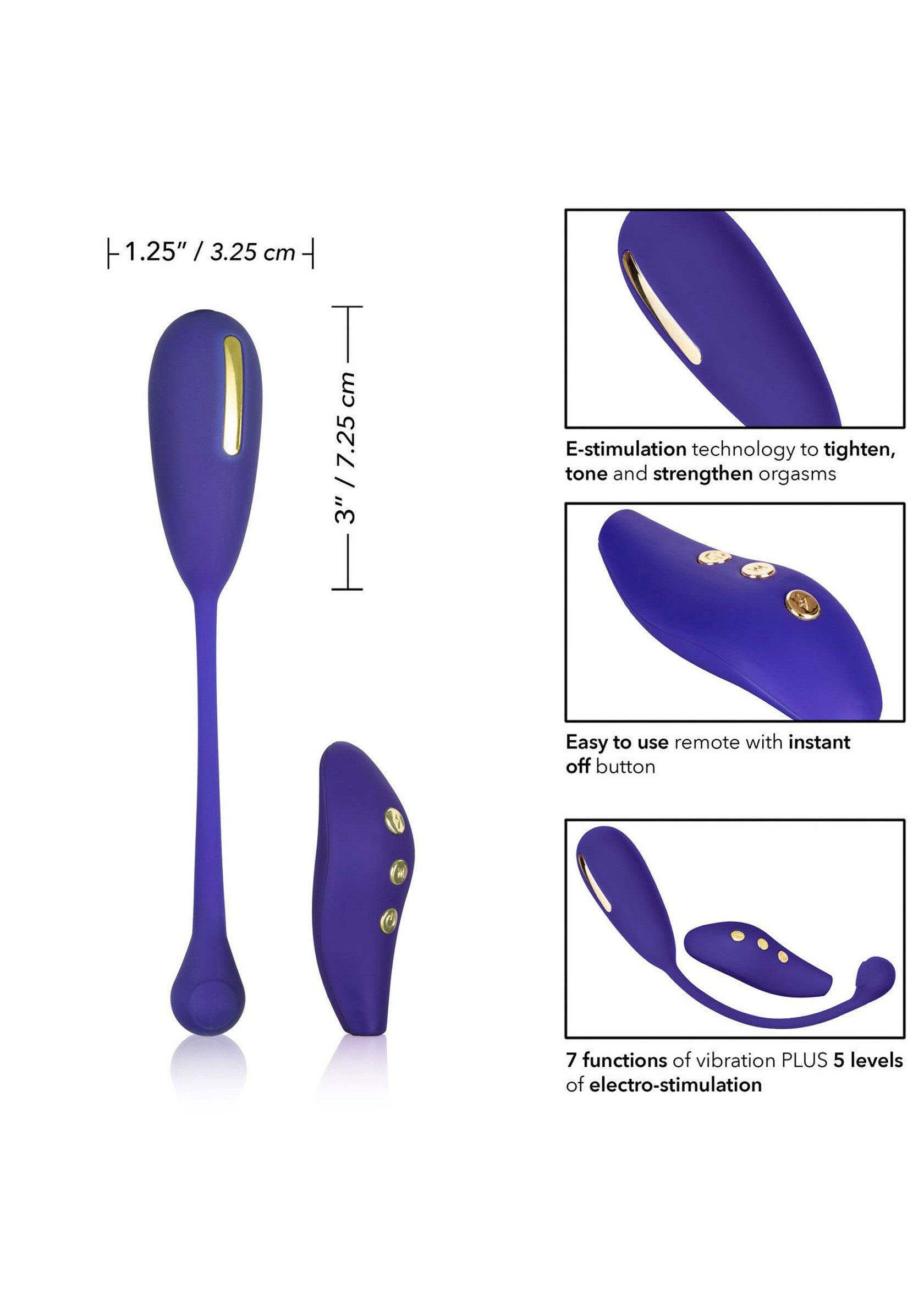 13600 calexotics impulse estim remote kegel exerciser