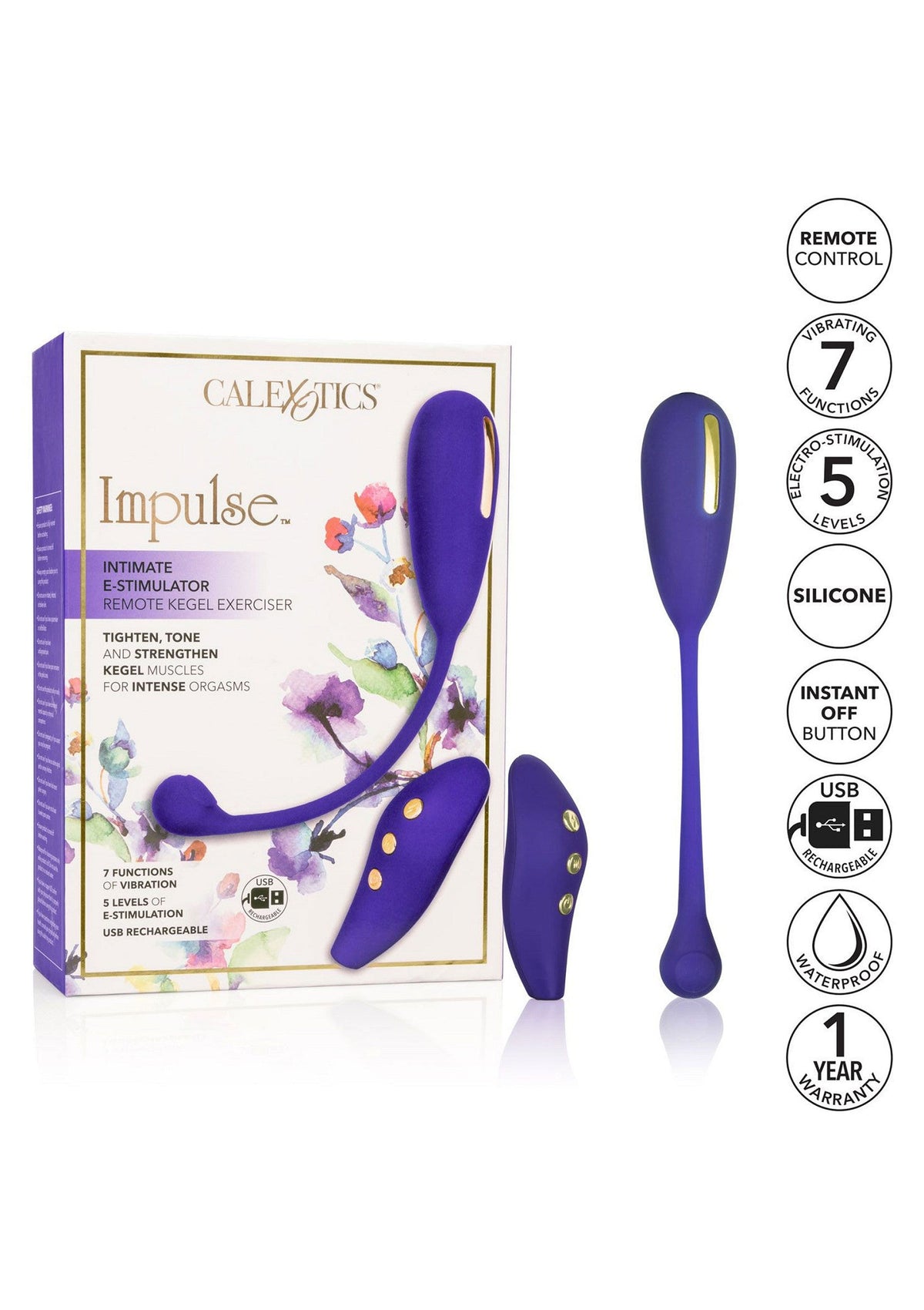 13600 calexotics impulse estim remote kegel exerciser